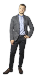 Фото товара Пиджак серый в мелкий ромбик SORBINO, артикул: 1697-1 Піджаки