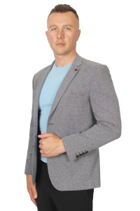 Фото товара Пиджак сірий однотонний TONY CASSANO, артикул: 2805 Піджаки