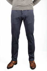 Фото Брюки котоновые синие FOUR . TEN артикул: 16703 Брюки