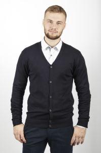 Фото товара Кардиган тёмно-синий SORBINO, артикул: 7180 Кардигани