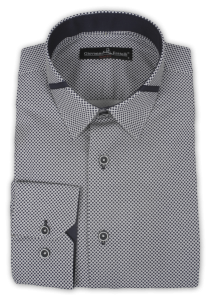 Фото Рубашка белая Giovanni Fratelli артикул: 3221 Приталені