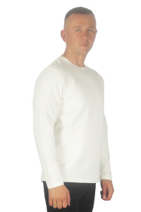 Фото Кофта трикотажная белаяв квадрат  COONLESS артикул: 6824-20 Светри , Кофти поло