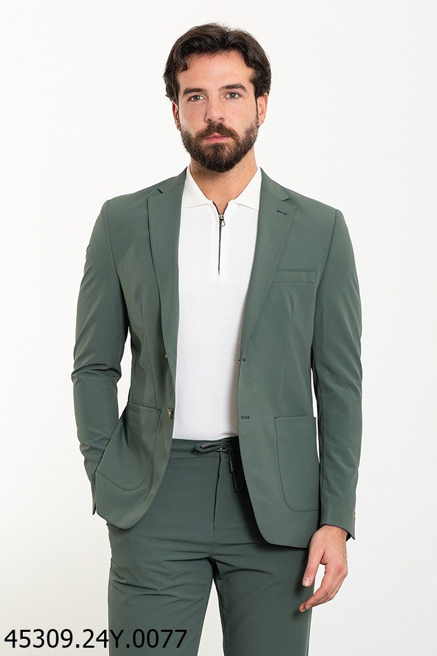 Костюм олівковий однотонний MCR 45309