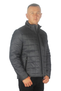 Фото товара Куртка серая укороченная MAIKLEN, артикул: 1380019 Куртки