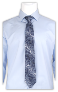 Фото Галстук синий в узор ROBERTO GABBANI артикул: 1972 Краватки