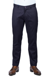 Фото Брюки тёмно-синие котоновые SYMETRIC артикул: 1429142 Брюки