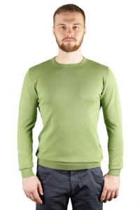 Фото товара Свитер зелёный однотонный SORBINO, артикул: 7181-4 Светри , Кофти поло