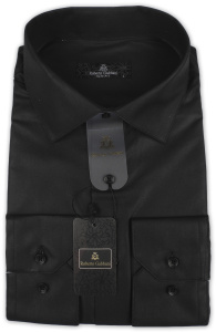 Фото товара Рубашка чёрная Roberto Gabbani, артикул: 249042 Приталені