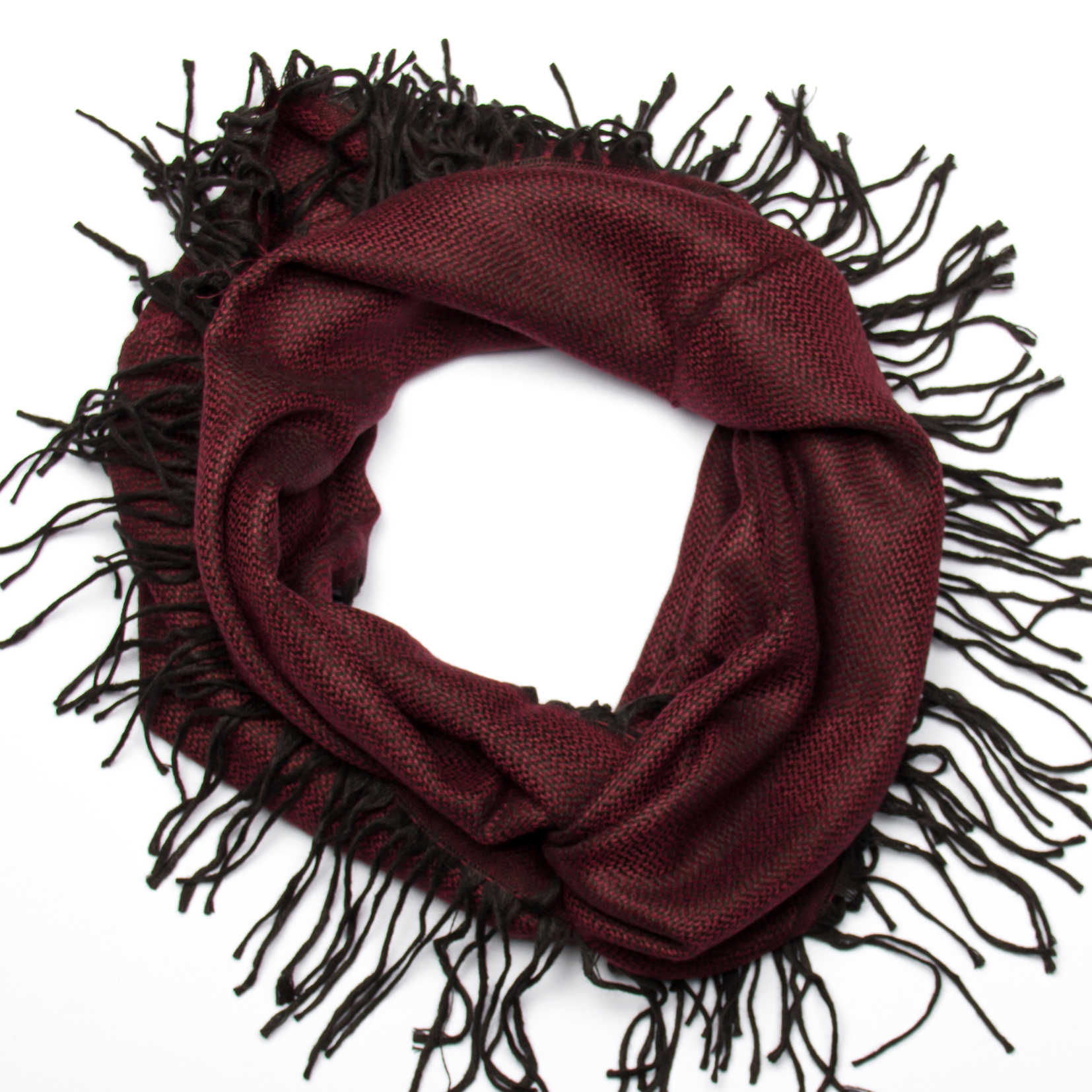 Шарф бордовый FABIO DIVAYO