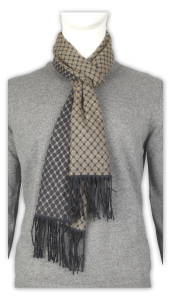 Фото товара Шарф бежевый в квадрат  FABIO DIVAYO, артикул: 65982 Шарфи