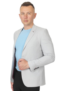 Фото товара Пиджак світло-сірий TONY CASSANO, артикул: 1259-23 Піджаки