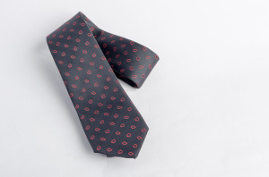 Фото товара Галстук чёрный в рисунок FABIO DIVAYO, артикул: 70982 Краватки