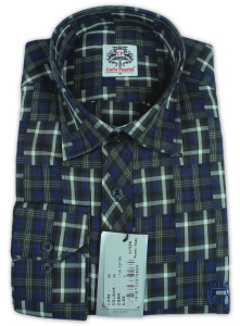 Фото товара Рубашка синяя Carlo Puccini, артикул: 246690 Класичні 