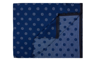 Фото Шарф синий в цветочек  OFFICINA артикул: 39 Шарфи