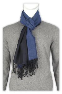 Фото Шарф сине-чёрный FABIO DIVAYO артикул: 659823 Шарфи