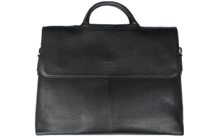 Фото товара Портфель чорний шкіраі GUARD, артикул: 1803 Сумки