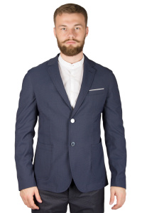 Фото Пиджак тёмно-синий SORBINO артикул: 1813 Піджаки