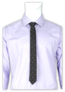 Фото товара Галстук тонкий  чёрный GIANNI, артикул: 48150 Краватки