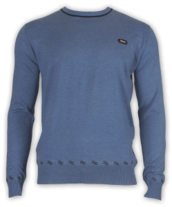 Фото товара Свитер голубой ZILLI, артикул: 99079-2 Светри , Кофти поло