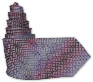 Фото Галстук розовый ROMARIO MANZINI артикул: 702391 Краватки