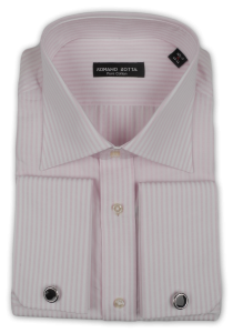 Фото товара Рубашка белая Romano Botta, артикул: 242037-1 Під запонки