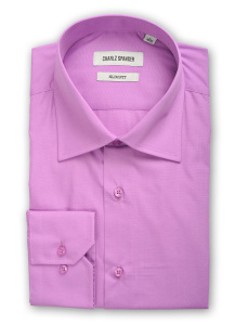 Фото Рубашка сиреневая Charlz Spanser артикул: 244-1 Приталені