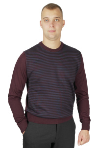 Фото товара Светр бордовий в візерунок WHITE HOUSE, артикул: 7003 Светри , Кофти поло