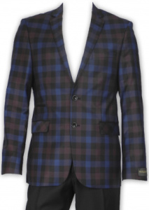 Фото товара Костюм в клетку EMILIO PIGNATELLI, артикул: 20726187-1 костюм 3 зріст ( 164-178 )