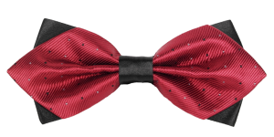 Фото товара Бабочка бордовая в точку, артикул: 2071 Метелики