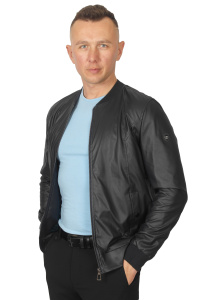 Фото товара Куртка бомбер синя  MCR, артикул: 39511-1 Вітровки