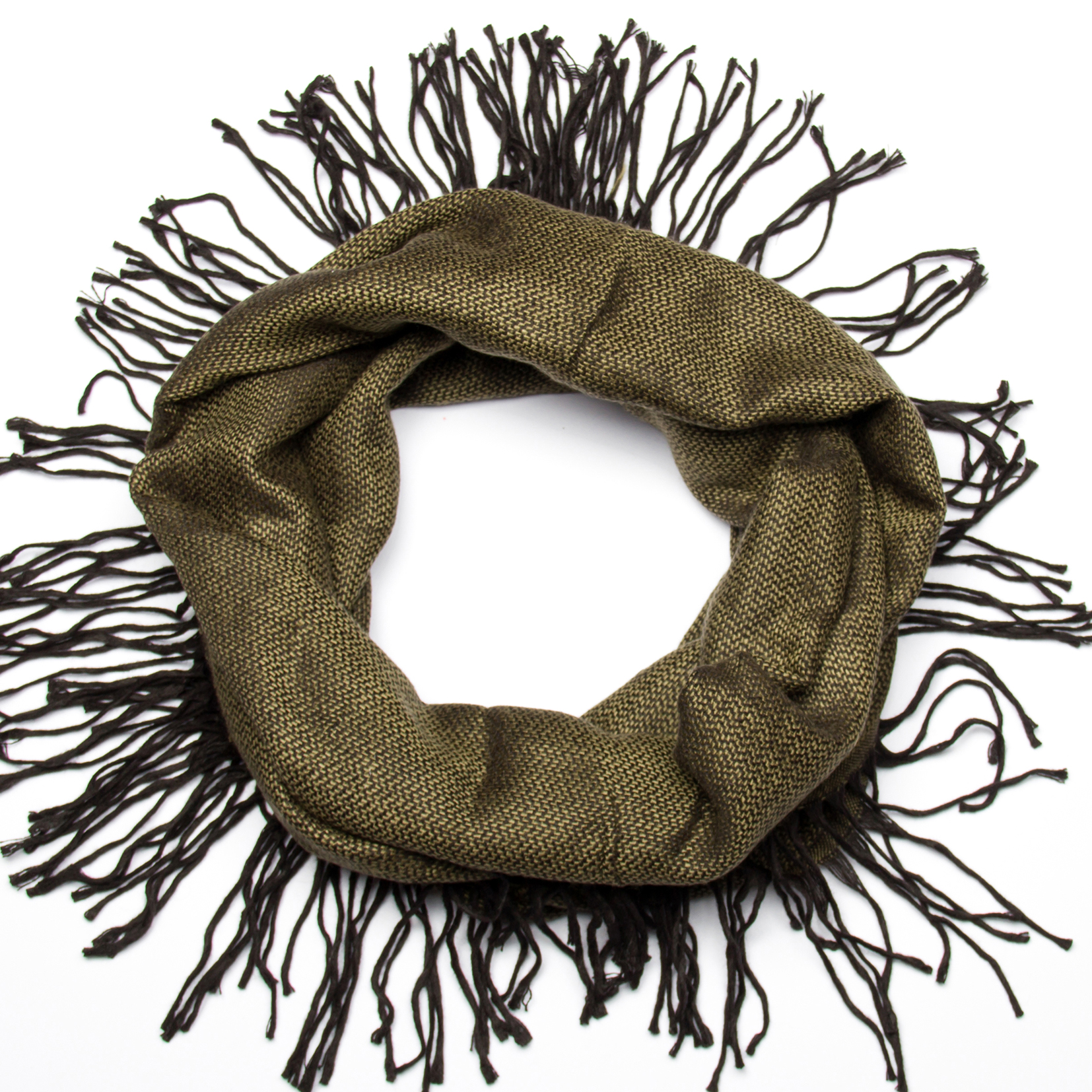 Шарф зелёный FABIO DIVAYO