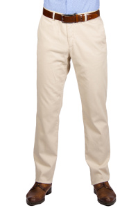 Фото товара Брюки котоновые светло-бежевые FOUR . TEN, артикул: 167129 Брюки