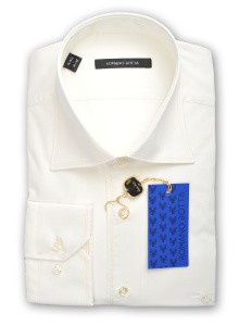 Фото Рубашка айвори Romano Botta артикул: 24119 Класичні 