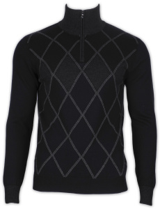 Фото Свитер синий KUSS артикул: 109820 Светри , Кофти поло