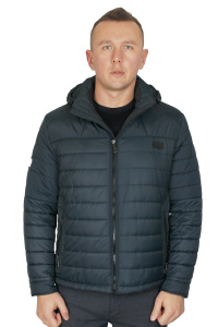 Фото товара Куртка синя з капюшоном  MAIKLEN, артикул: 1420135 Куртки