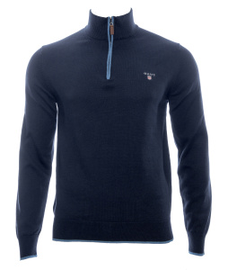 Фото товара Свитер темно-синий GANT, артикул: 709 Светри , Кофти поло
