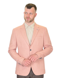 Фото товара Піджак персиковий однотонний MCR 40531, артикул: 40531 Піджаки