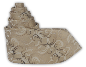 Фото товара Галстук бежевый FABIO DIVAYO, артикул: 704444 Краватки