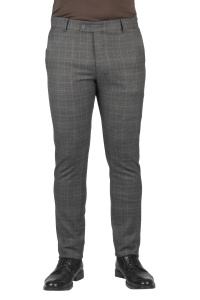 Фото Брюки сірі в клітинку MCR артикул: 38023 Брюки