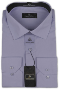 Фото товара Рубашка светло-фиолетовая Roberto Gabbani, артикул: 244709 Приталені