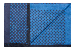 Фото товара Шарф синий в голубой квадрат CARDOZO, артикул: 42700 Шарфи