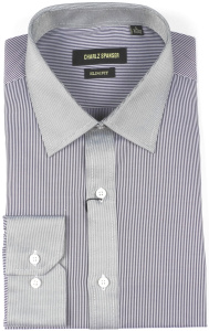 Фото товара Рубашка фиолетовая Charlz Spanser, артикул: 244134 Приталені