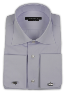 Фото товара Рубашка сетло-сиреневая Romano Botta, артикул: 241255 Під запонки