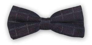 Фото Бабочка темно-синяя в клетку артикул: 660 Метелики