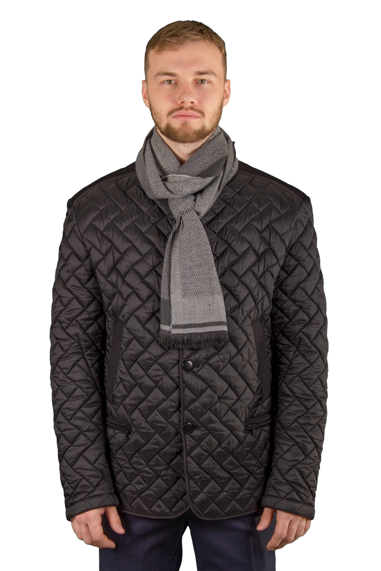 Куртка чёрная стёганная ROLADA