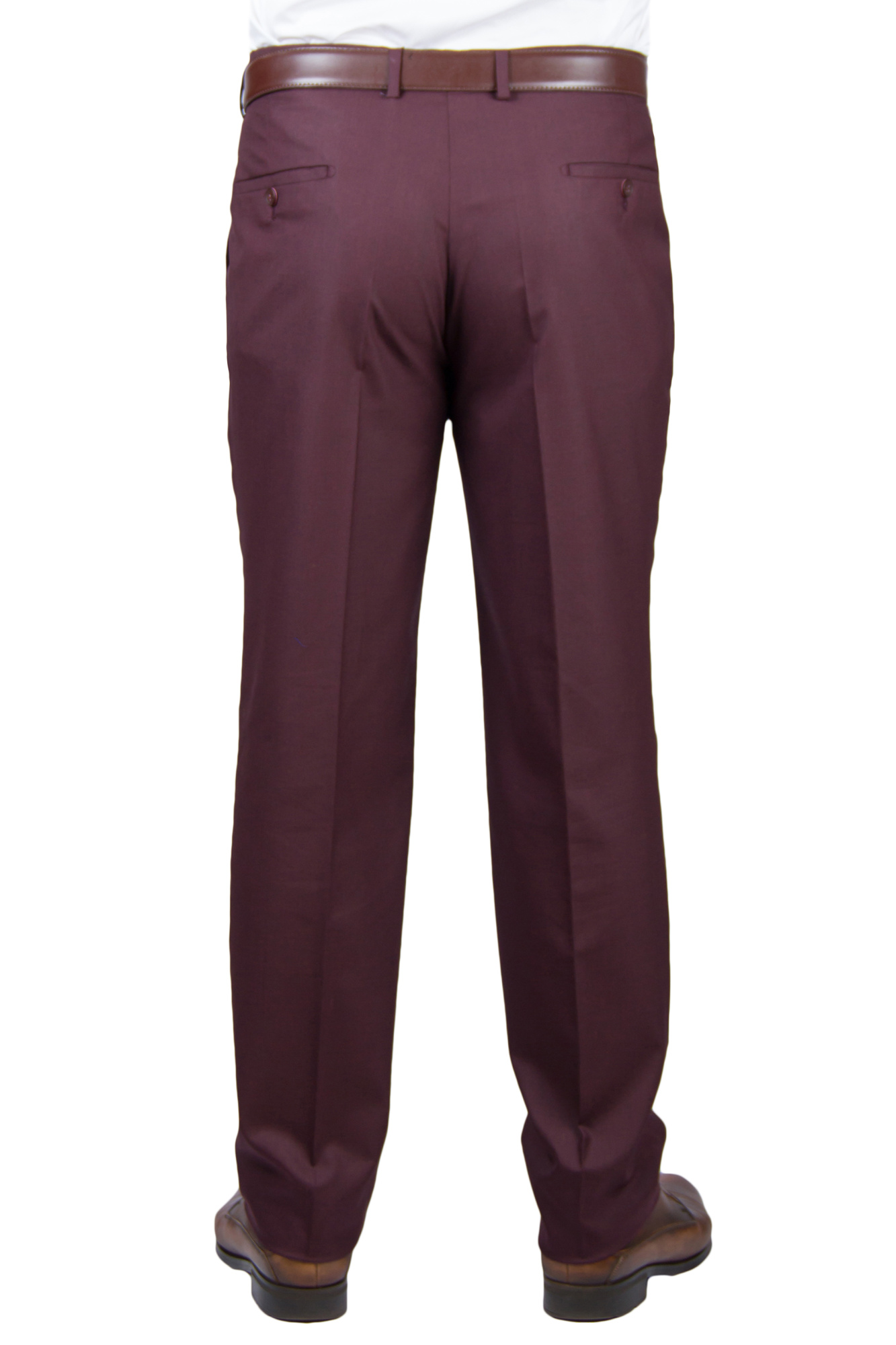 Костюм тройка бордовый в клетку ANTOINE GRIZMANN