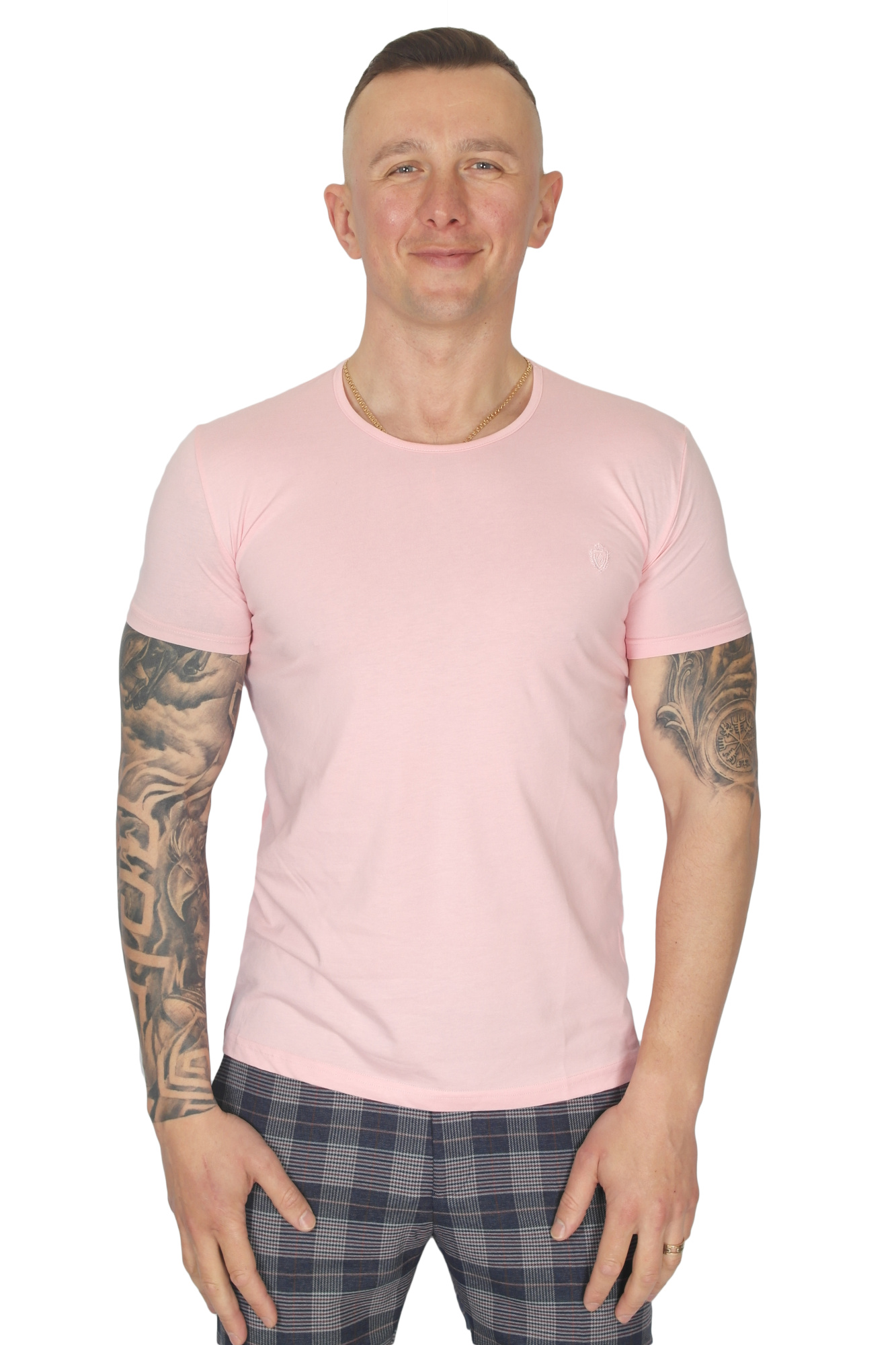 Футболка рожева однотонна MCR