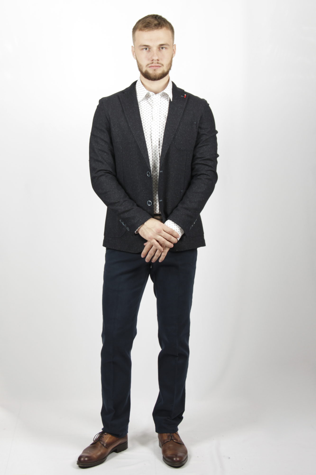 Пиджак тёмно-синий MULISH