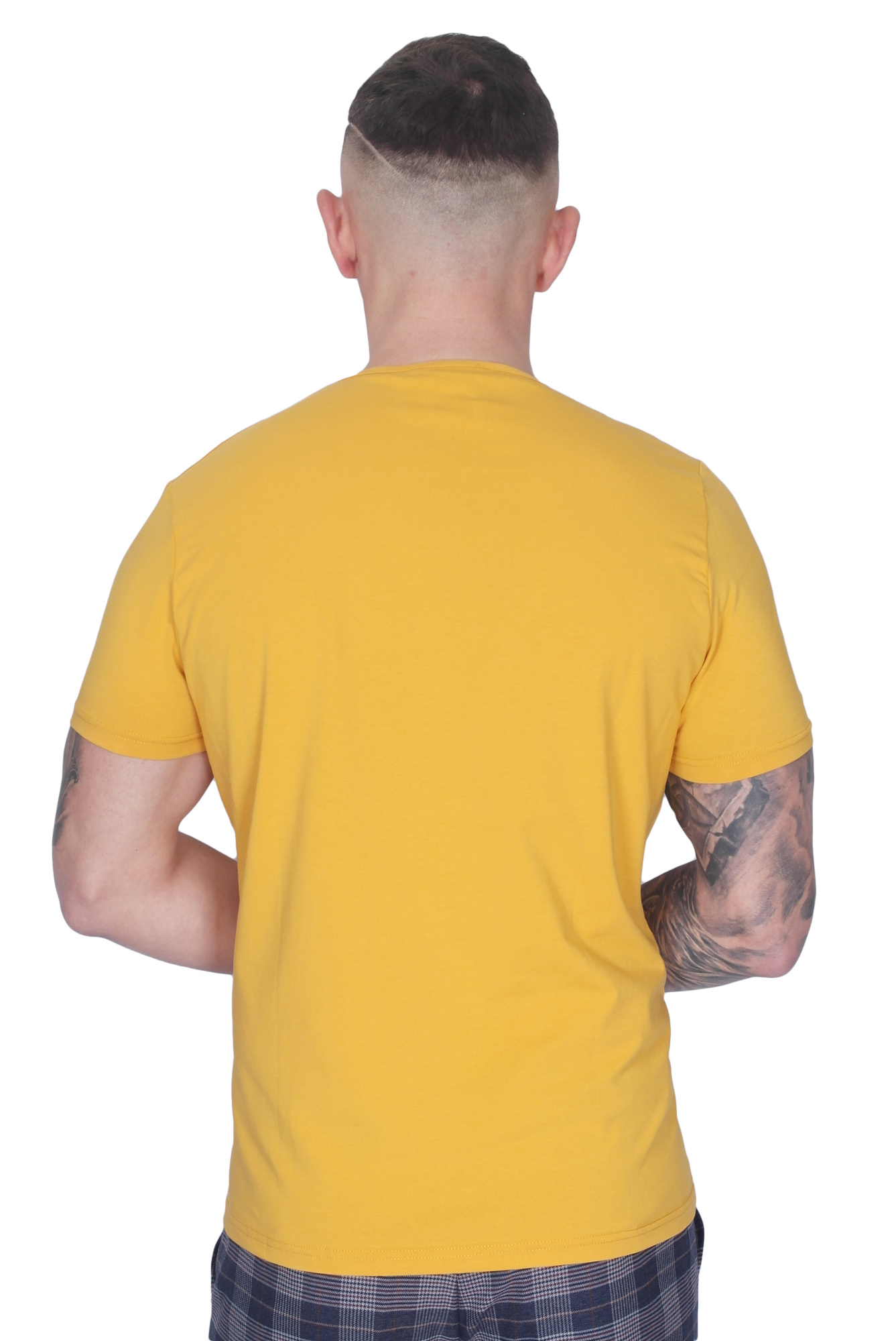 Футболка жовта з мисіком однотонна MCR