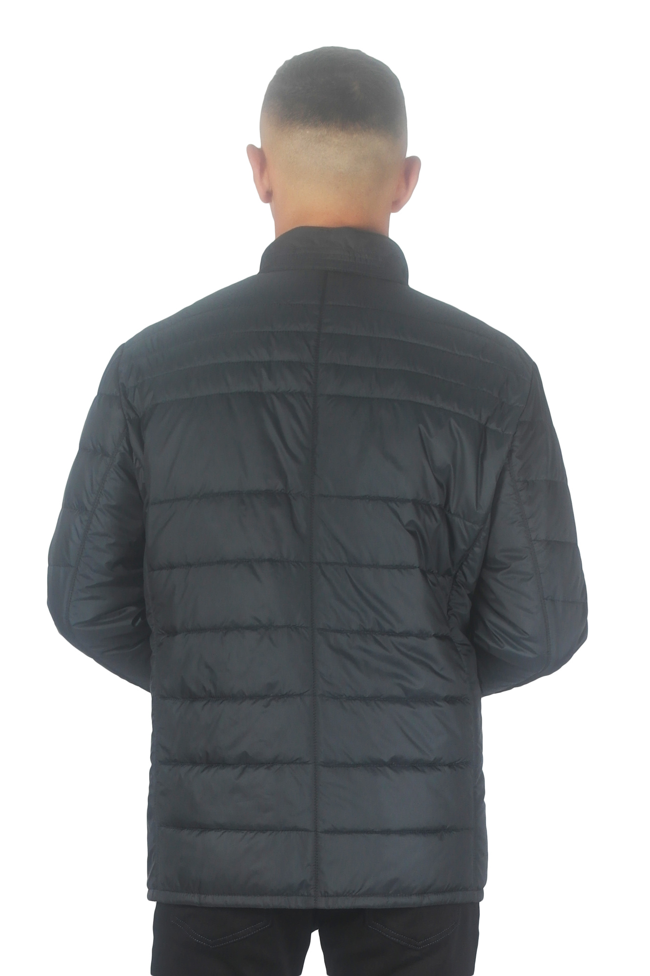 Куртка синяя удлинённая MAIKLEN